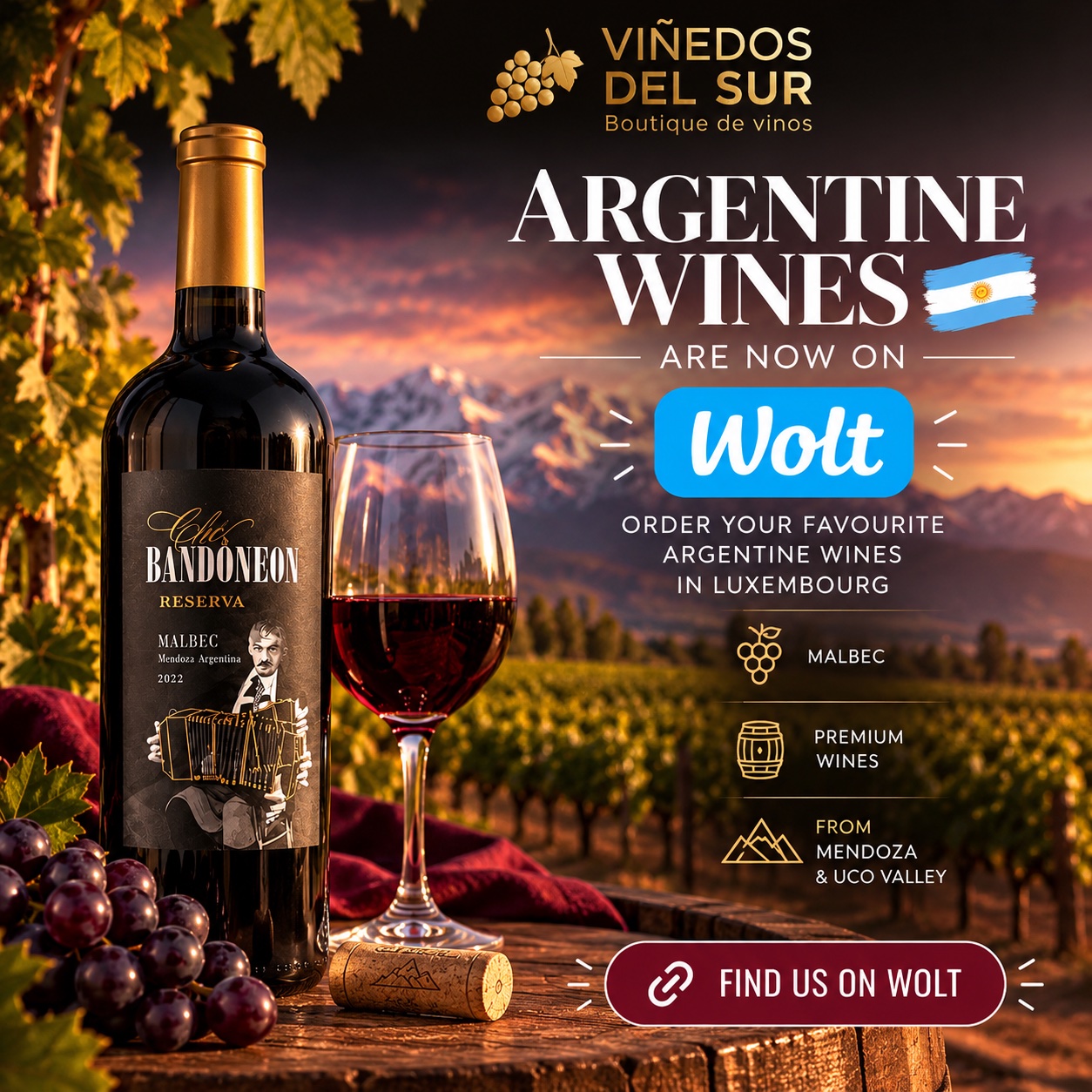 Vinedos del sur - Argentine Wines