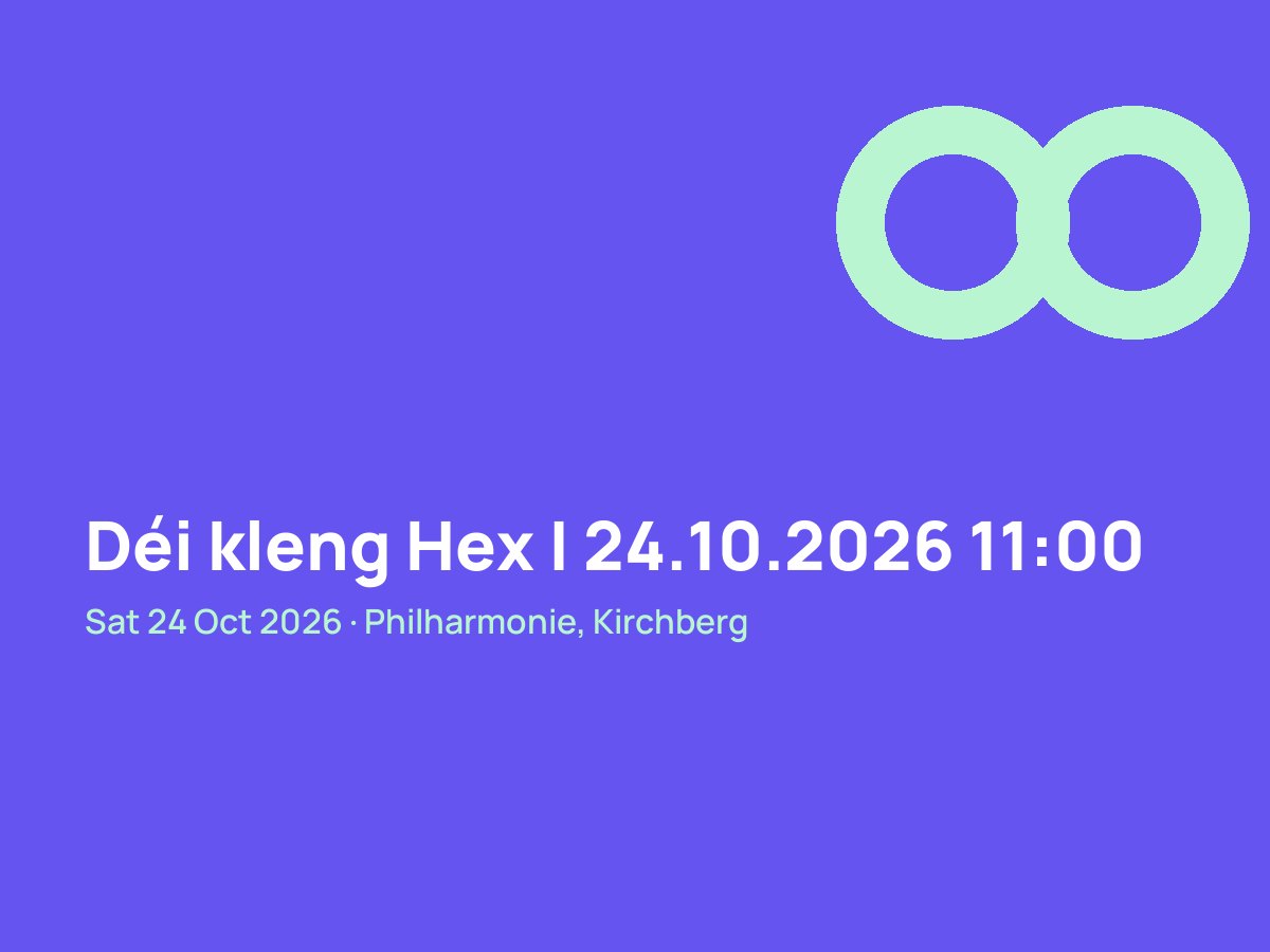 Déi kleng Hex | 24.10.2026 11:00