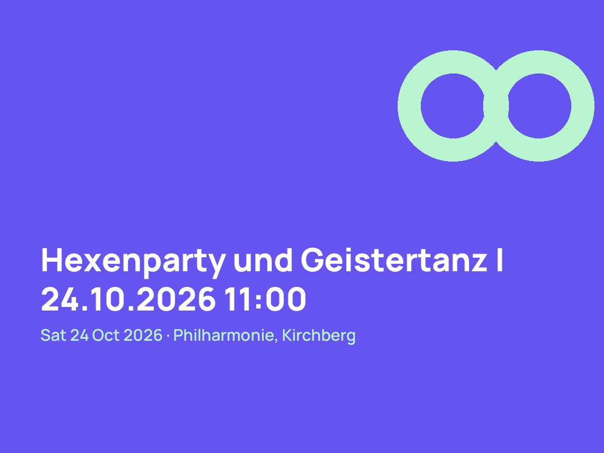 Hexenparty und Geistertanz | 24.10.2026 11:00