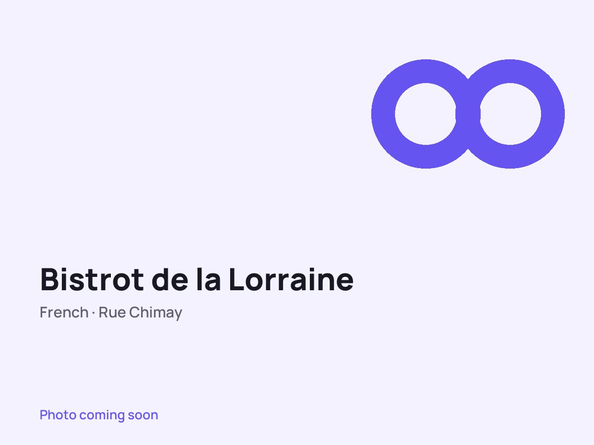 Bistrot de la Lorraine