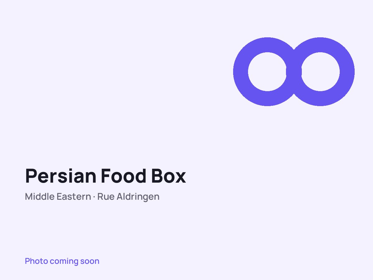 Persian Food Box