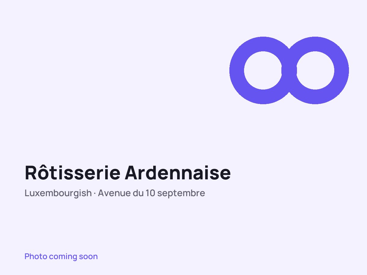 Rôtisserie Ardennaise