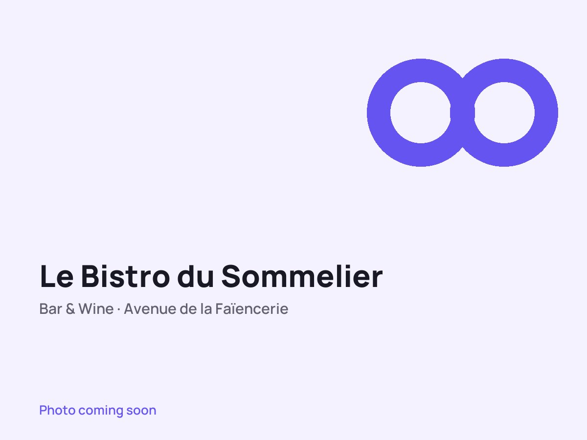Le Bistro du Sommelier